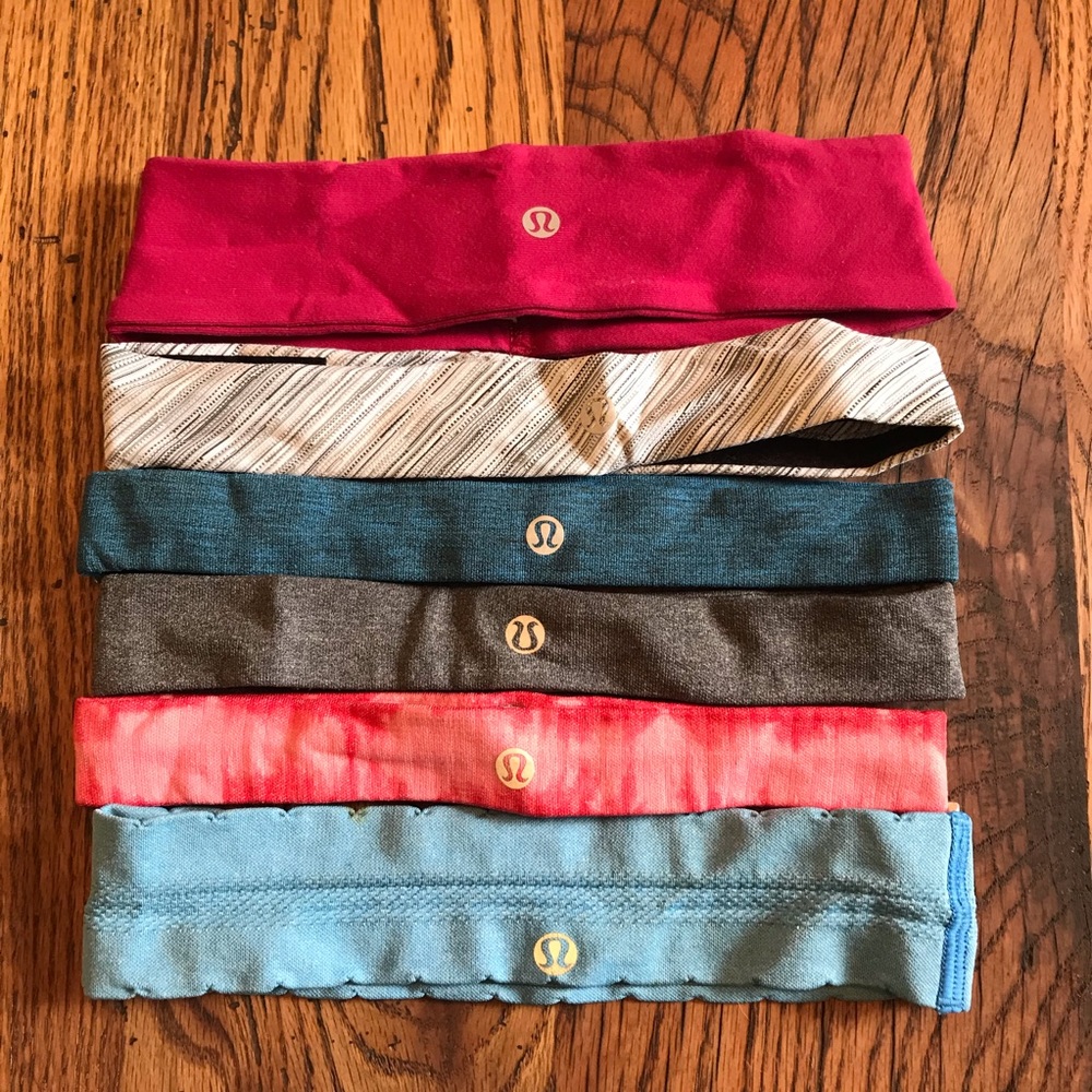 Lululemon Set of 6 Headbands